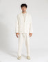 MEN’S JACQUARD TRAILORED PANTS